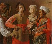 Georges de La Tour The Fortune Teller oil painting artist